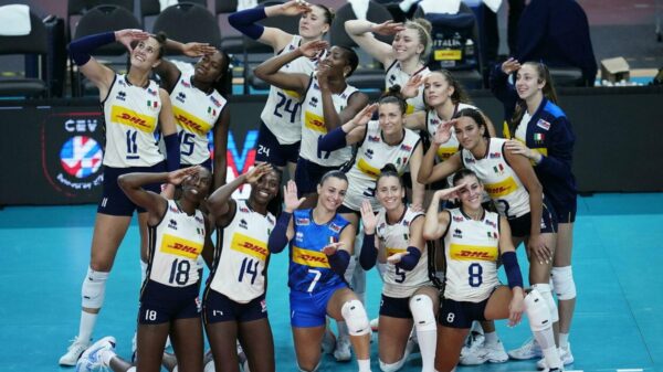 Itália encara a Bulgária nas oitavas do Europeu feminino de vôlei, em Brno