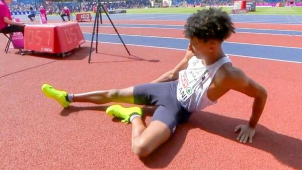 Furlani se machuca no primeiro salto e está fora do Europeu de atletismo