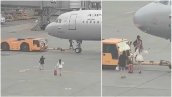 Passageiras invadem pista de aeroporto em Moscou para alcançar voo
