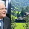 Sergio Mattarella e a Villa Ausserer, em Siusi, no Alto Adige, refúgio escolhido pelo presidente italiano para as férias de verão nas Dolomitas