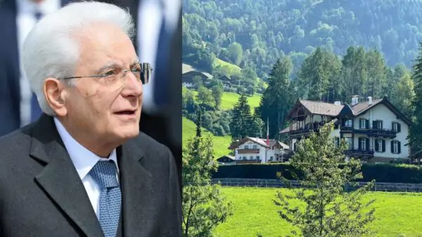 Sergio Mattarella e a Villa Ausserer, em Siusi, no Alto Adige, refúgio escolhido pelo presidente italiano para as férias de verão nas Dolomitas