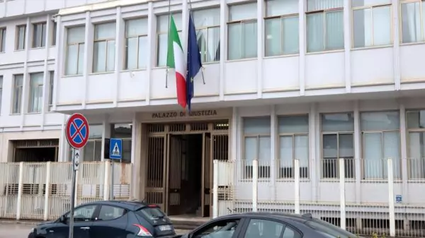 Fachada de um Palazzo di Giustizia na Itália, sede de atividades do Judiciário italiano | Foto: Reprodução