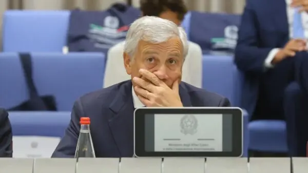 Antonio Tajani durante agenda oficial em Nova York, onde pediu desculpas pelas declarações sobre mulheres | Foto: MAECI