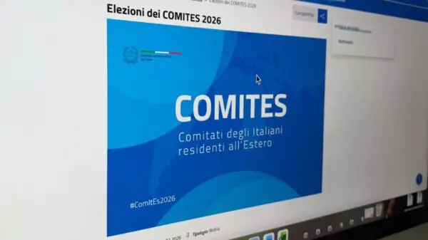 Página do Consulado Geral da Itália em São Paulo sobre as eleições dos Comites 2026 | Foto: Italianismo