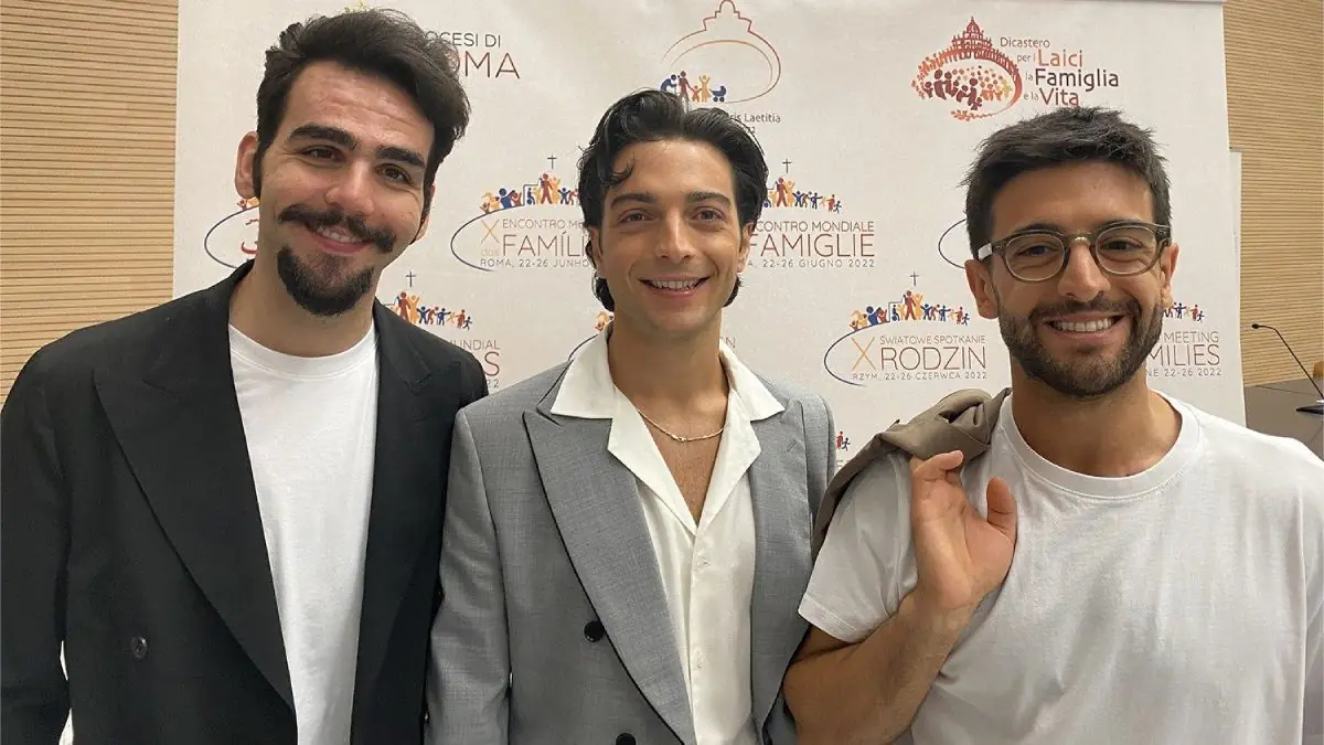 Piero Barone, Ignazio Boschetto e Gianluca Ginoble, integrantes do trio italiano Il Volo