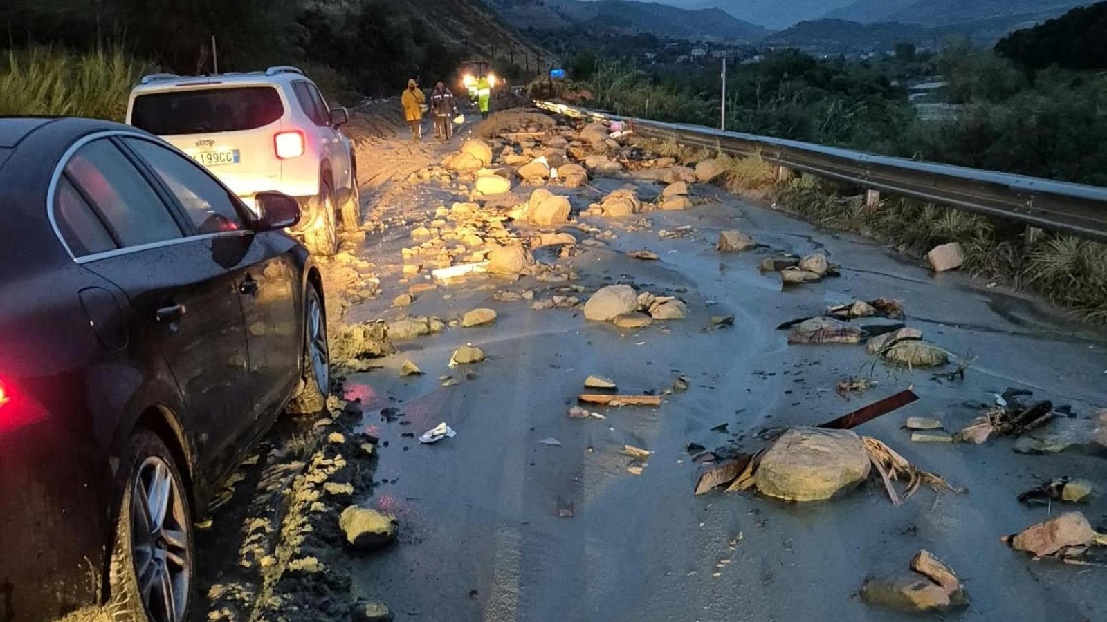 Temporais atingem o sul da Itália, com inundações em Lipari e escolas fechadas
