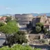 Vista do Coliseu e do Fórum Romano a partir do Vittoriano, em Roma